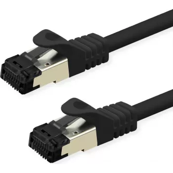 Cabo de patch S/FTP VALUE Cat.8.1 LSOH fio flexível preto - rede - CAT 8 (21.99.1863)