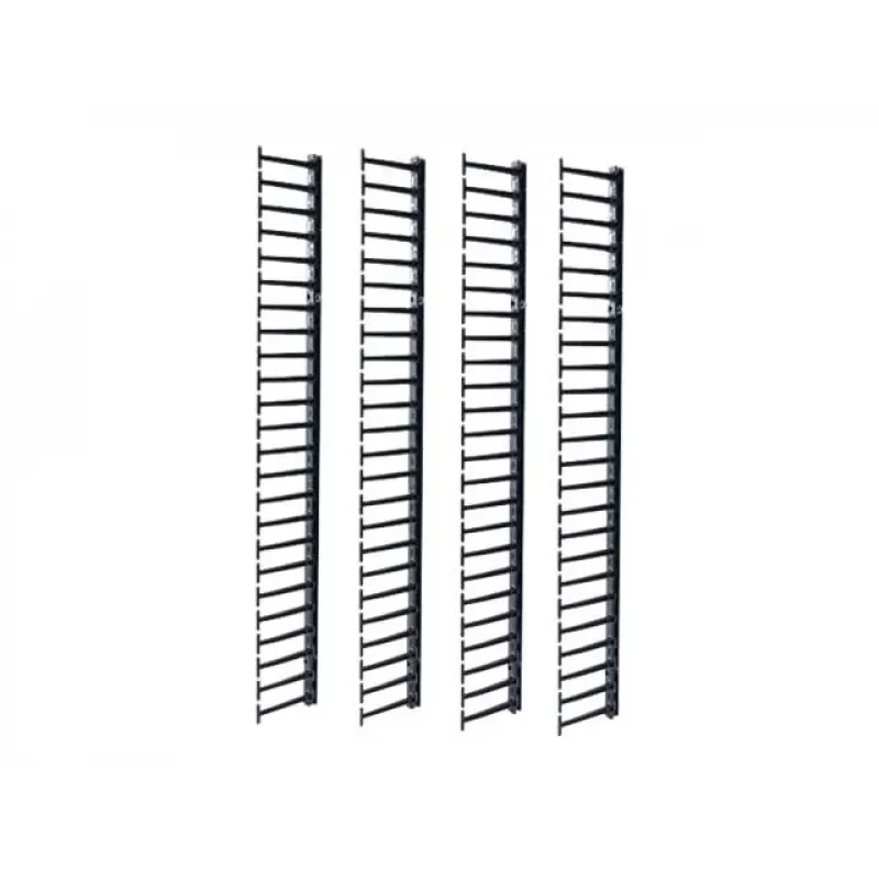Gestão de cabos APC NetShelter, gestor de cabos vertical, para bastidores NetShelter SX Networking 48U, conjunto de 4 unid., 250 x 2045 x 170 mm