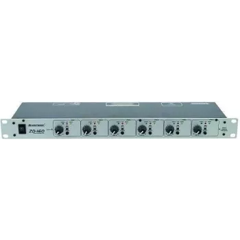 Distribuidor de zonas para rack Omnitronic ZD-160 – 16 canais, 1HE