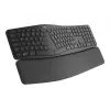 Logitech ERGO K860 - Teclado - Sem fios - 2,4 GHz, Bluetooth 5.0 - QWERTY - GB - Grafite