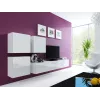 Armário Cama Square VIGO 50/50/30 branco/branco brilhante