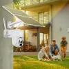 Câmara de vigilância Tellur Smart WiFi Solar Camera P&T 3MP 2K UltraHD