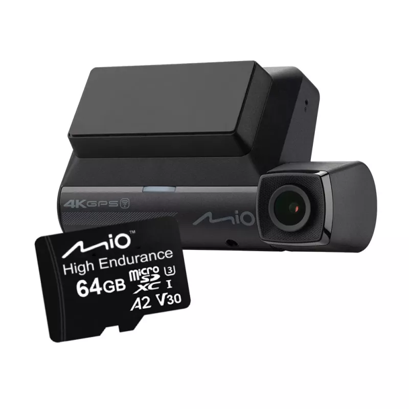 Cartão MicroSD MIO Flash Memory 64GB UHS-I High Endurance para gravação contínua