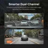70mai A810S kit de dash cam 4K com câmara traseira RC24