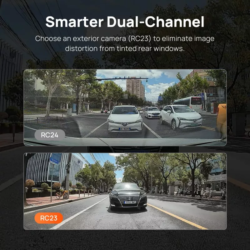 70mai A810S kit de dash cam 4K com câmara traseira RC24