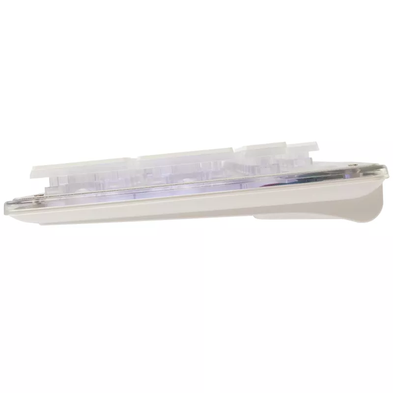 Teclado mecânico gaming White Shark TACHI-W-US — layout compacto TACHI White