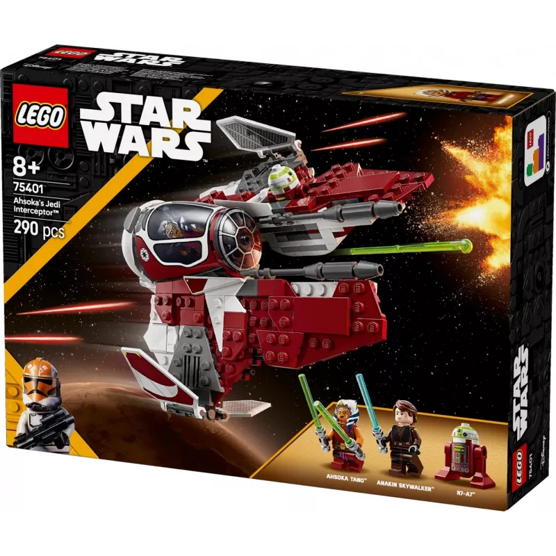 LEGO STAR WARS 75401 Intercetor Jedi da Ahsoka