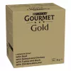 Purina Gourmet Gold pedaços em molho, mistura de 4 sabores, comida húmida para gatos, 96 x 85 g