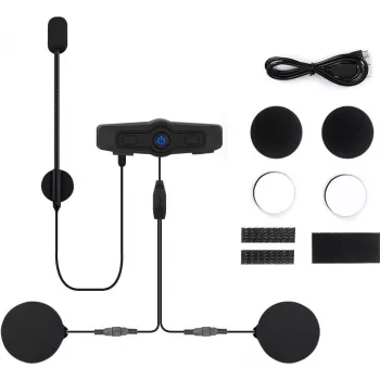 Midland Albrecht BPA 400 - headset - montado no capacete - Bluetooth - sem fios (15540)
