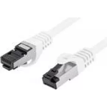 Lanberg PCF8-10CU-0150-W cabo de rede Cat8.1 S/FTP LSZH, branco, 1,5 m, RJ45