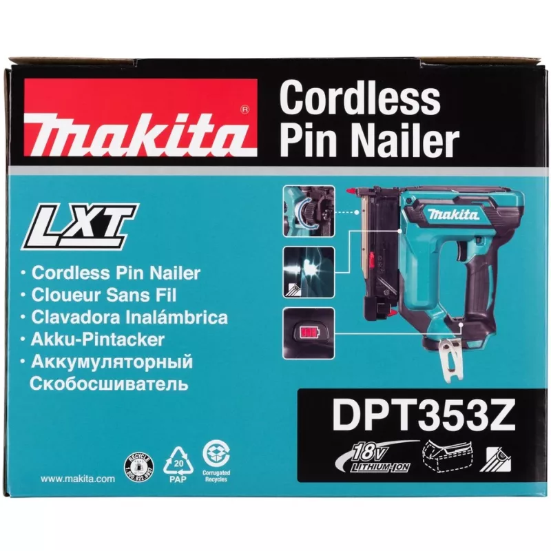 Makita DPT353Z agrafador/pregador a bateria