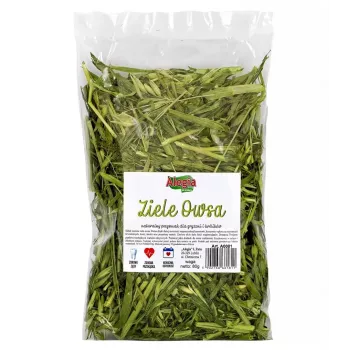 Snacks para roedores e coelhos Alegia Oat Herb Treat ALEGIA 80 g – mistura de ervas e aveia sem açúcar e sem glúten