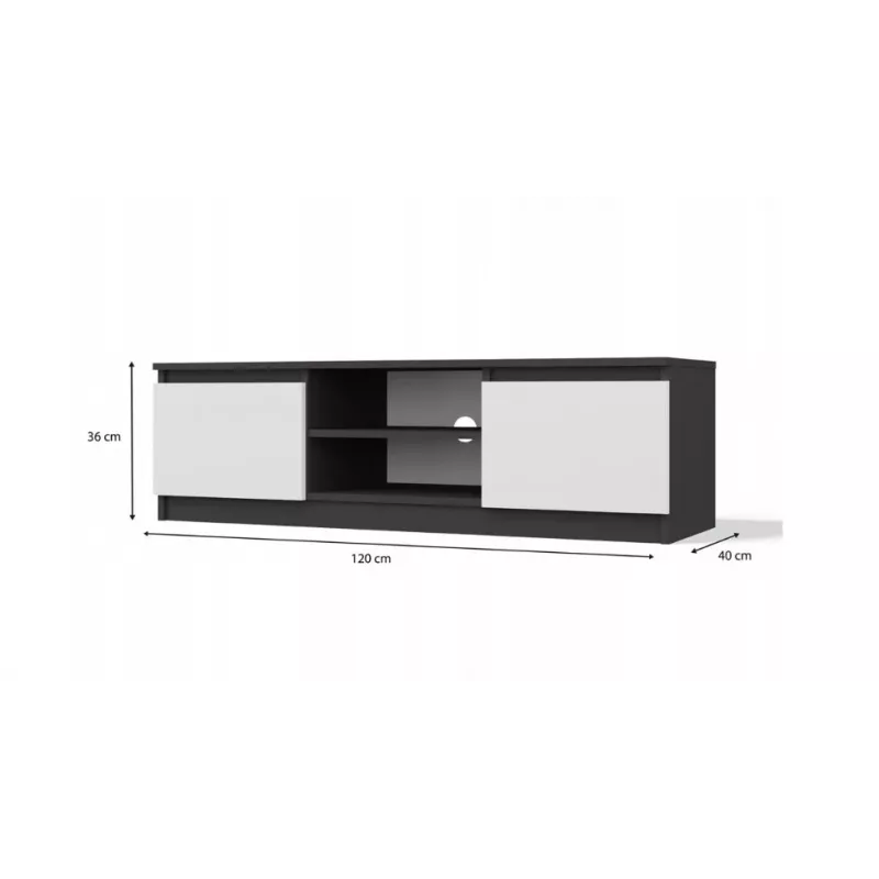 RTV 120 MALWA antracite/branco