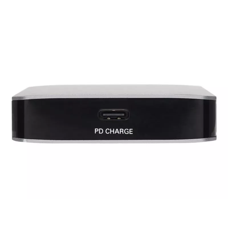 Docking station USB-C Eaton Tripp Lite, ecrã duplo - 4K 60 Hz HDMI, USB 3.2 Gen 1, hub USB-A, GbE, cartão de memória, função de carregamento PD 100W, cinzento - Docking station - USB-C - 2 x HDMI - 1GbE (U442-DOCK