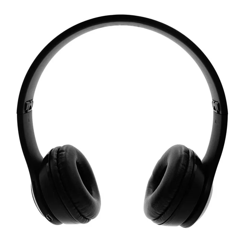Auscultadores sem fios MEDIA-TECH EPSILION BT MT3591 Bluetooth 4.2 microfone rádio FM preto