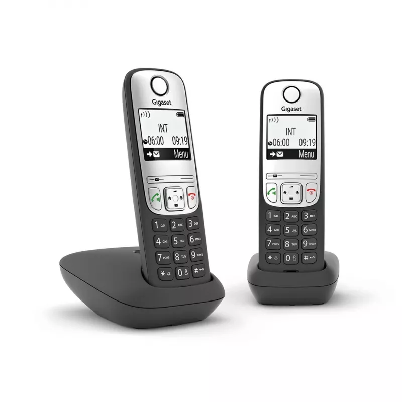 Telefone sem fios Gigaset A690 A Duo preto