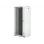 Armário rack Lanberg WF01-6427-10S 27U montagem na parede rack branco