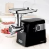 Picadora de carne elétrica Maestro MR-854, 1500 W, 2 velocidades, 3 discos perfurados, acessório para salsichas, preto