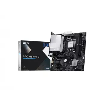 Placa-mãe MSI PRO H810M-B Intel H810 LGA 1851 (Socket V1) micro ATX