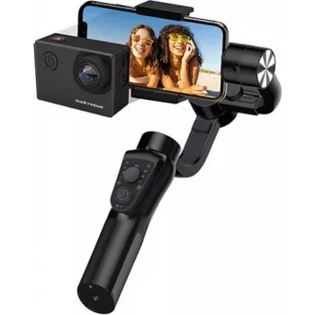 GoXtreme GX3 55243 Estabilizador Gimbal de 3 eixos, handheld leve para câmaras e action cams