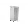 Armário rack de chão 19 polegadas LANBERG FF01-8042-23SL 42U, portas perfuradas