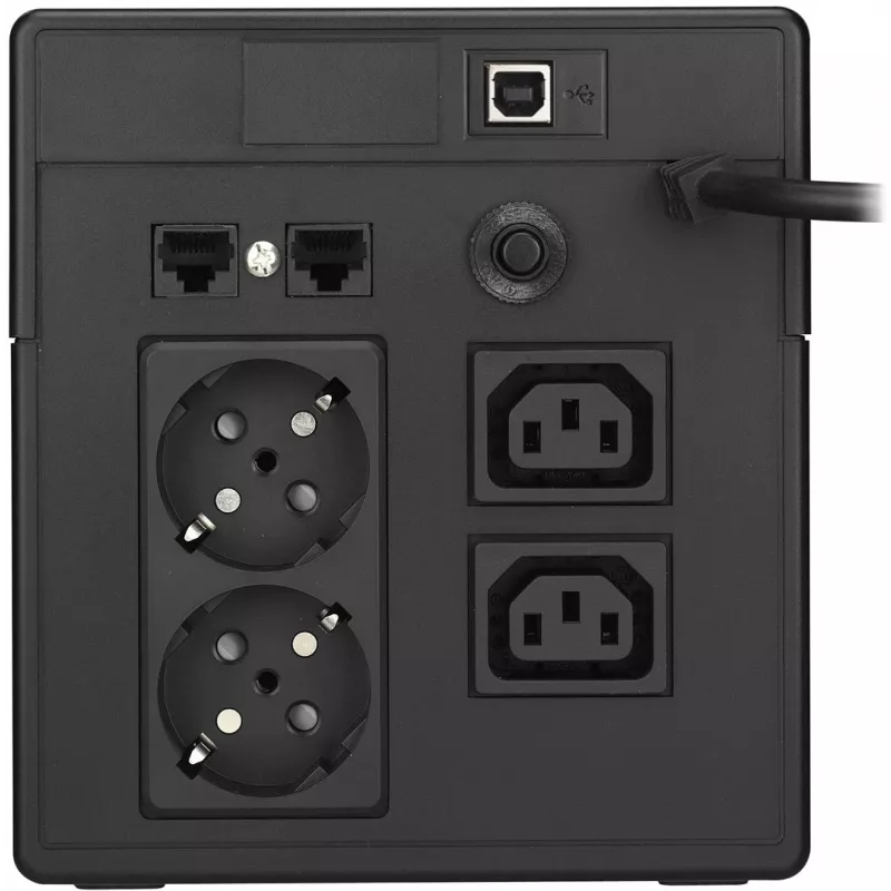 PowerWalker VI 1000 LCD 1 kVA 600 W 4 saídas AC