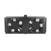 Ventilador de arrefecimento Extralink 2 FANS ROOF COOLING UNIT 220V AC preto metal