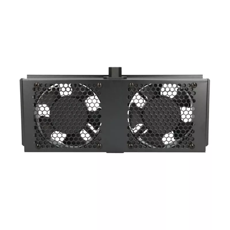 Ventilador de arrefecimento Extralink 2 FANS ROOF COOLING UNIT 220V AC preto metal