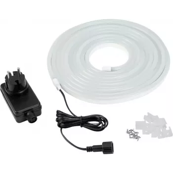 Conjunto LED Neon Flex 24V EUROLITE 5 m CW (modelo 50499902) 24V branco frio