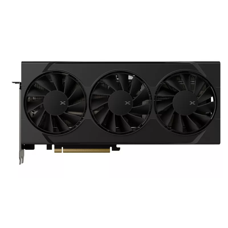 Placa gráfica XFX Radeon RX 9060 XT 16GB GDDR6, 128 bits, PCIe 5.0, 3 ventoinhas, 3 ecrãs, 290×124×49 mm