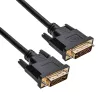 Cabo DVI-I Dual-Link Akyga AK-AV-02, 24+5 pinos, 1,8 m, preto