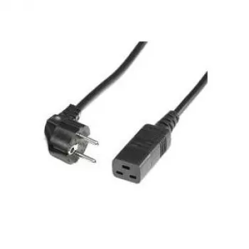 Cabo de alimentação Bachmann 352.175 preto 3 m conector fêmea C19