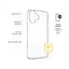 Capa traseira FIXED Story AntiUV | Apple | iPhone 16 Plus | TPU | Transparente