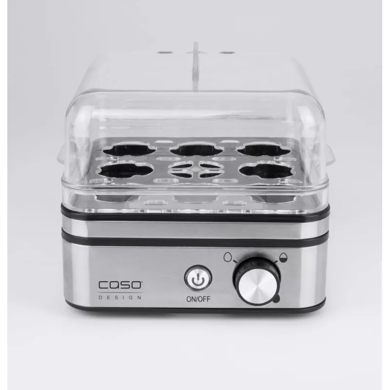 Caso | Cozedor de ovos | E9 | Aço inoxidável | 400 W | Funções 13 níveis de cozedura