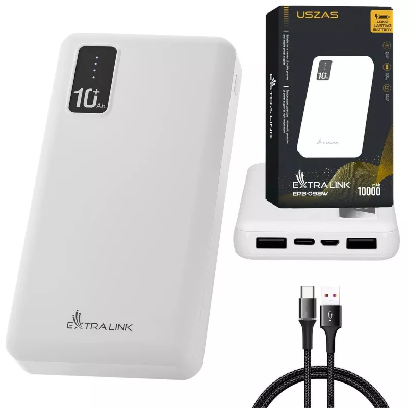 Powerbank portátil Extralink EPB-098W 10000mAh