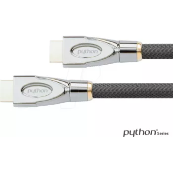 PYTHON GC-M0254 - 2 m - HDMI Type-A (Standard) - HDMI Type-A (Standard) - 48 Gbit/s - preto
