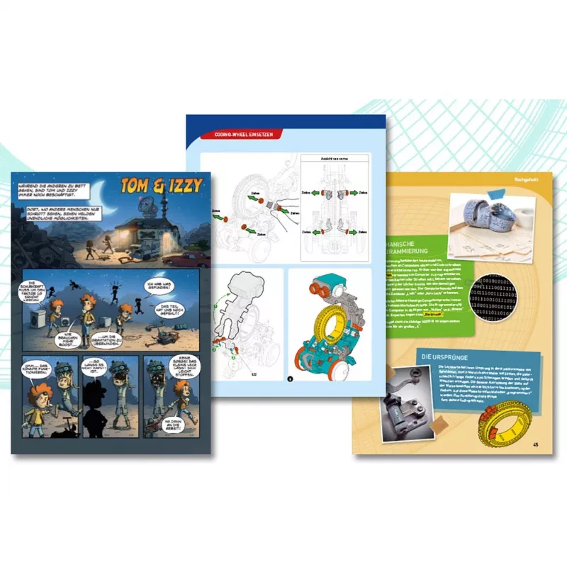 Kosmos Codix, kit de construção, 8 anos Kosmos Codix. Tipo de produto: kit de construção, idade mínima recomendada: 8 anos