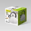 Maestro MR-1302-WG chaleira com apito para fogão, 2,5 l, branco