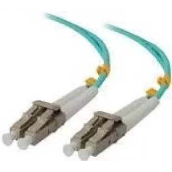 ALOGIC - Cabo de patch - LC multimodo (macho) para LC multimodo (macho) - 2,0 m - fibra ótica - duplex - 50/125 micrómetros - OM4 - isento de halogéneos (LCLC-02-OM4)