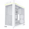 Caixa de computador Montech HS01 Tempered Glass ATX branco