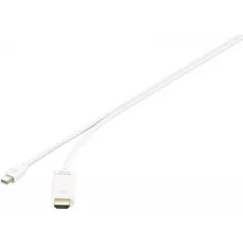 Renkforce RF-3697532 - 0,5 m - Mini DisplayPort - HDMI - macho - macho - reto