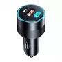 Carregador de automóvel Choetech TC0011 130W 2x USB C 1x USB A (preto)