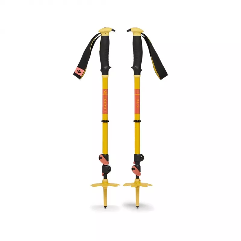 Bastões de esqui Black Diamond Traverse 3 140 cm