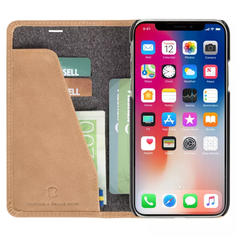 Capa tipo carteira Krusell Sunne 4 Card FolioWallet