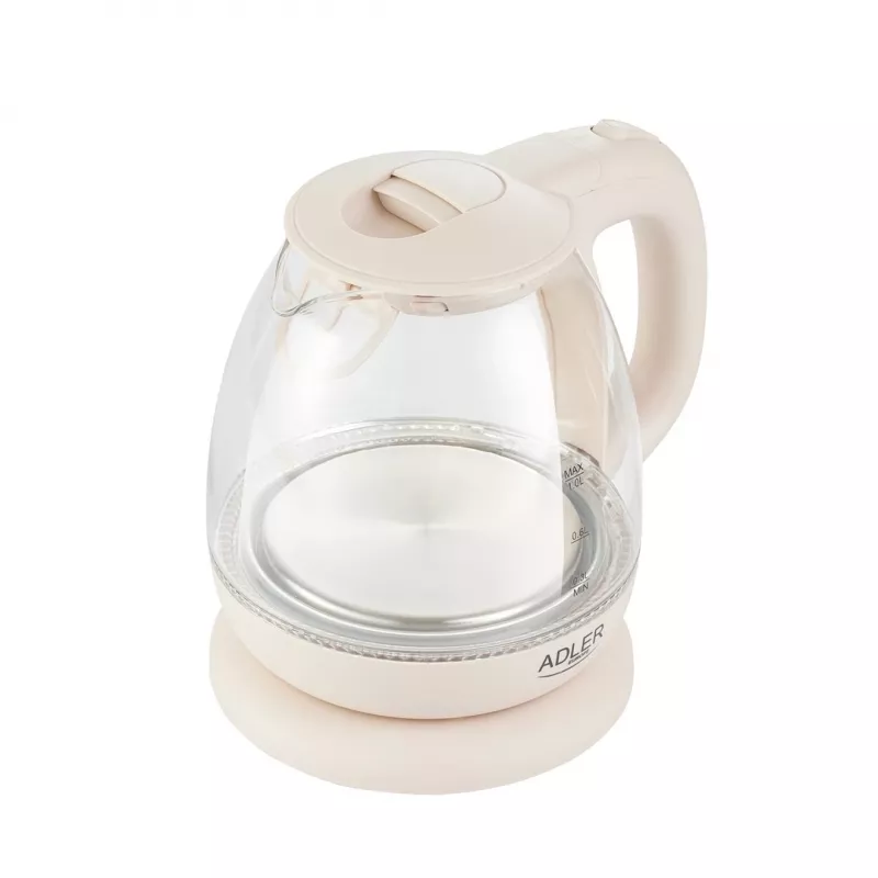 Chaleira elétrica Adler AD 1283C 1 L 900 W Creme