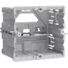 Hager Canalete de peitoril Dado Caixa de encastrar para aparelhos (C x L) 71 mm x 65 mm GLT5000 1 unid. cinzento-claro (GLT5000)