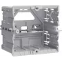 Hager Canalete de peitoril Dado Caixa de encastrar para aparelhos (C x L) 71 mm x 65 mm GLT5000 1 unid. cinzento-claro (GLT5000)