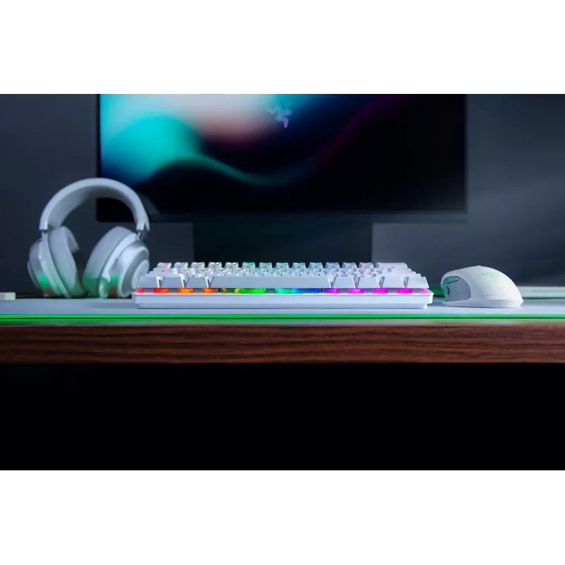 RAZER Huntsman Mini - Mercury Edition - Purple Switch - Layout US Teclado