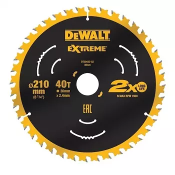 Disco de serra circular DeWALT DT20433-QZ 1 unidade