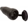as - Schwabe 60419 ficha de acoplamento com terra 230 V preta IP44 (60419)